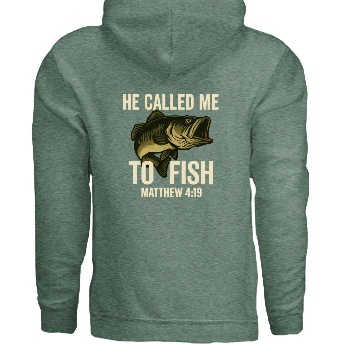 Heather Sport Dark Green - BACK