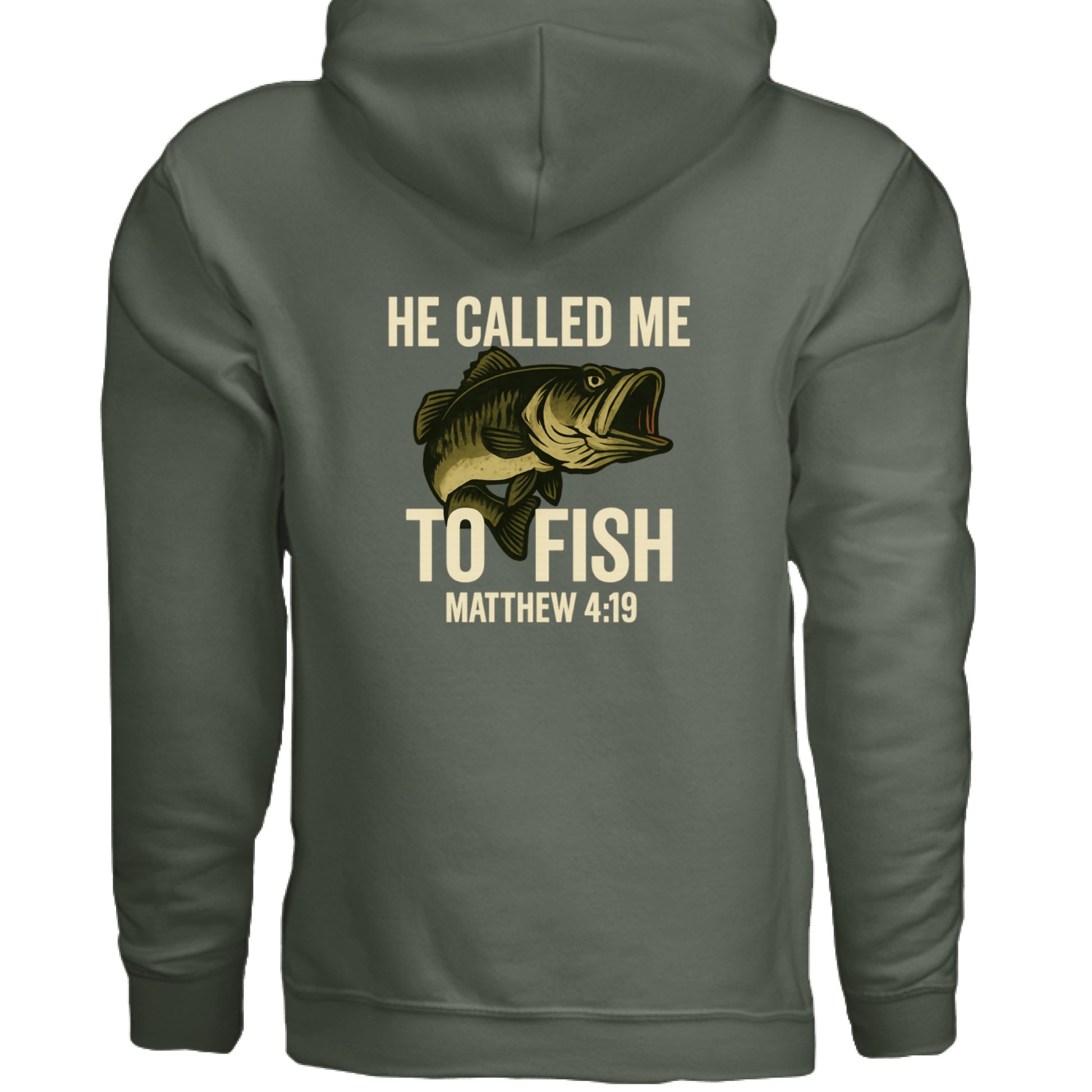 MILITARY GREEN - BACK