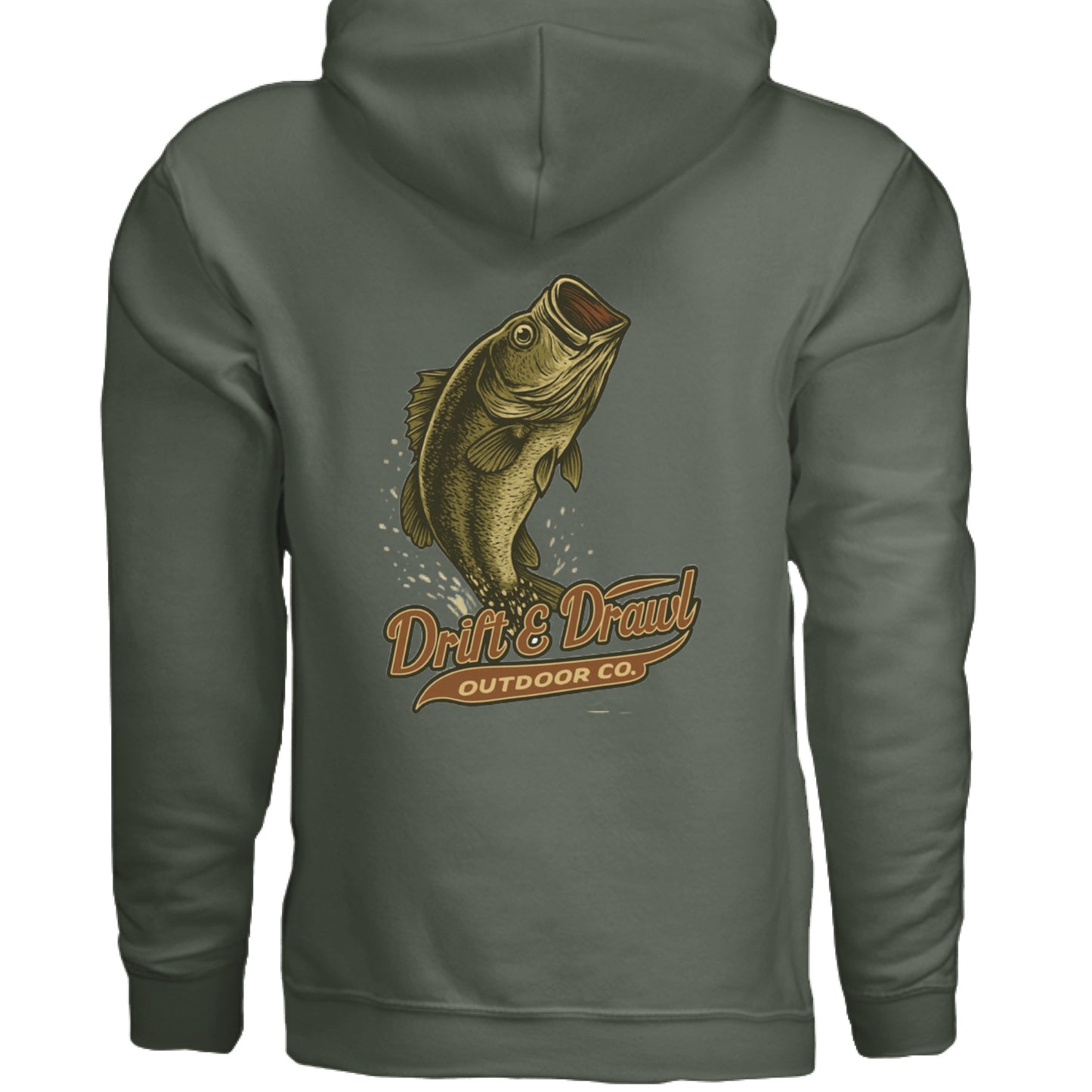 MILITARY GREEN - BACK