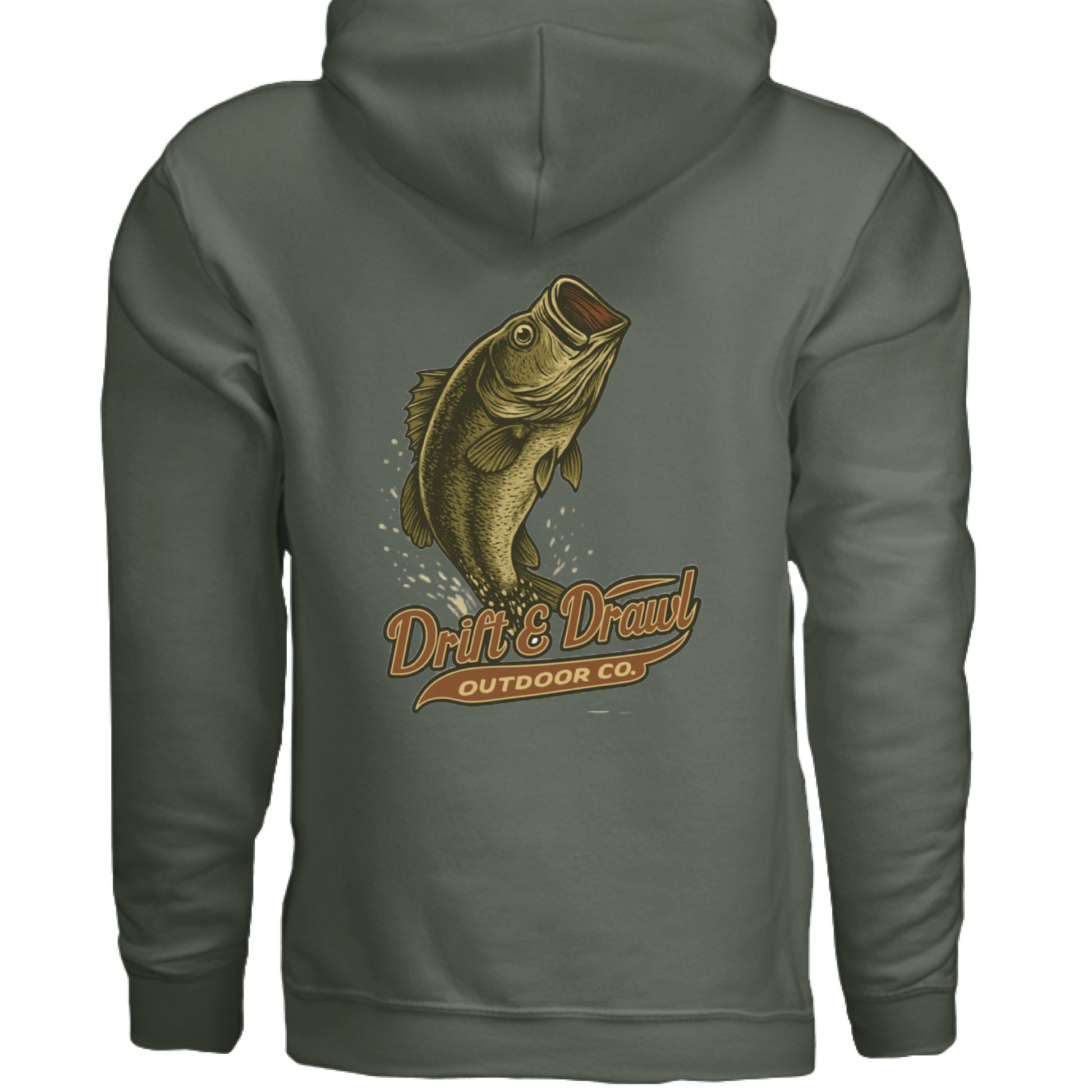 MILITARY GREEN - BACK